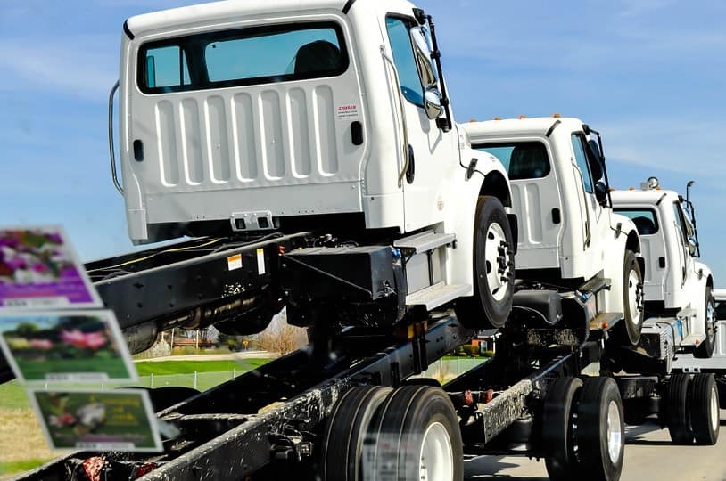 white trucks